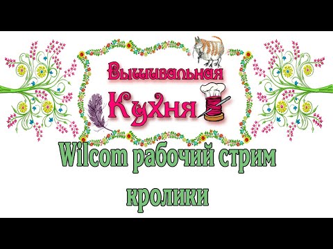 Видео: Wilcom рабочий стрим кролики