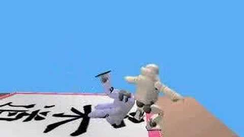 Webots robot simulation: Roboka roll out