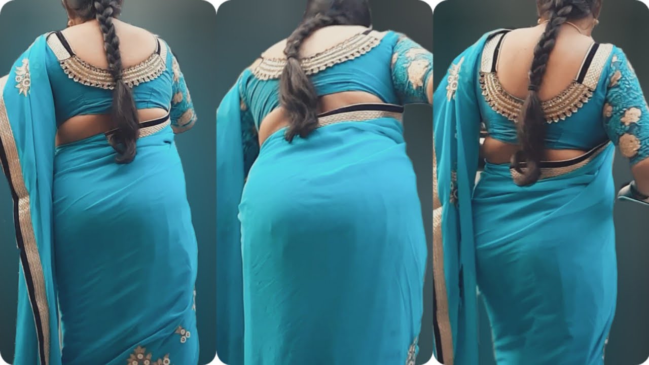 Tamil aunty saree remove video