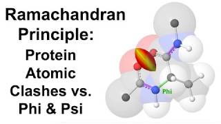 Ramachandran Principle: Protein Atomic Clashes vs. Phi & Psi