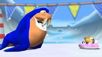 Diddy Kong Racing - Walkthrough Part 2 - Snowflake Mountain