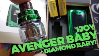 iJoy Avenger Baby + Diamond Baby Voice Control 20350 Unboxing on VapeAM Ep 190! screenshot 2