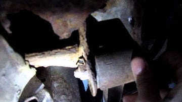 W-body trailing arm rusted out