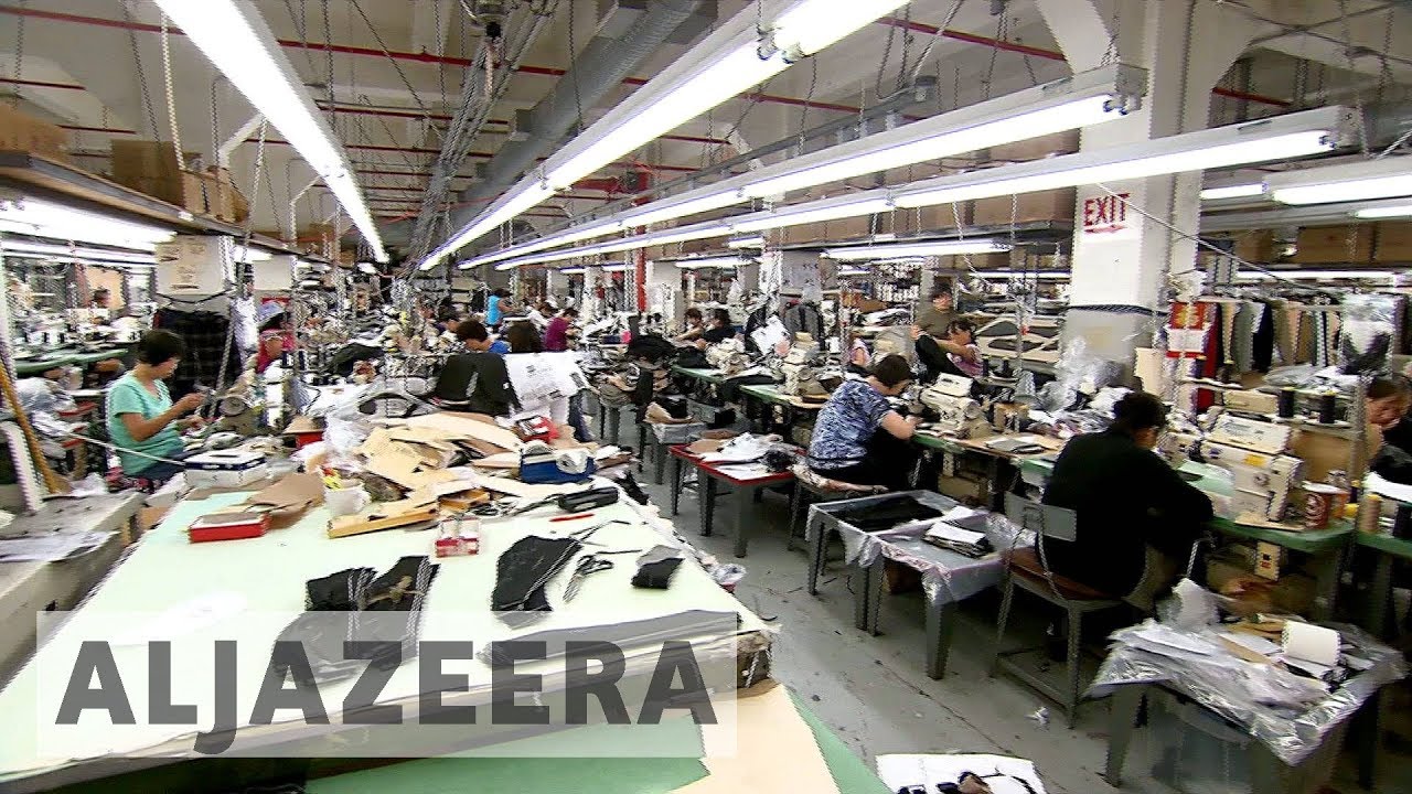 New York City&#39;s famous garment district faces relocation - YouTube