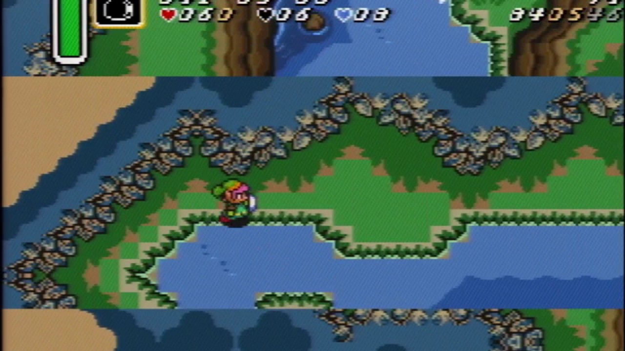 Zora's Domain Heart Piece with No Flippers/Boots/Moon Pearl YouTube