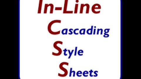 How to Define Inline CSS, Tutorial-4