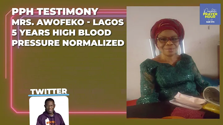 PPH TESTIMONY || She Got Healed From 5 Years Of High Blood Pressure On This Prophetic Altar