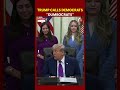 Trump Calls Democrats “Dumbocrats” During Fiery Remarks