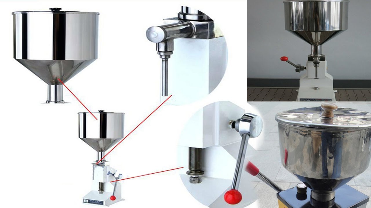 SNKOURIN Manual Liquid Filling Machine,30L Speed Adjustable Filling  Machine,Lip Gloss Machine for Paste Cream Cosmetic