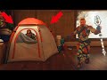 NO ONE KNEW WHERE HIS SECRET GLITCH HIDING SPOT WAS in THE TENT