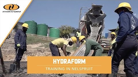 Hydraform On-site Training in Nelspruit, South Africa