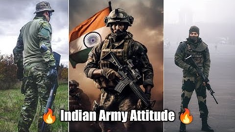 🔥 Indian Army New Attitude Compilation Video  || Army Attitude Clips 😜 ||