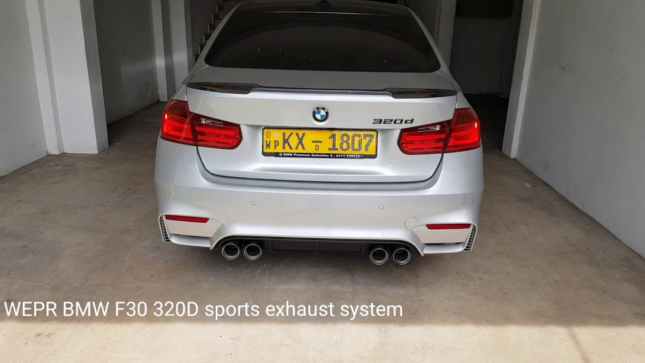 Wepr Bmw F30 3d Exhaust System Youtube