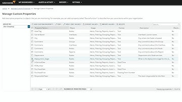 How to Use Custom Properties to Filter a Widget or Resource