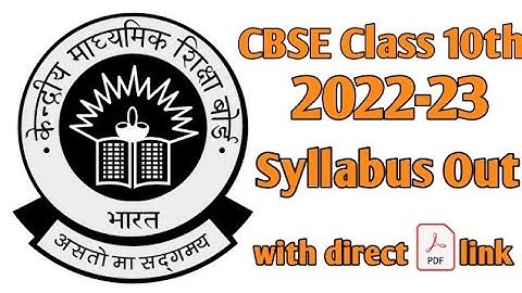Class 10 2022-23 syllabus | New syllabus 2022-23 | All deleted chapters and portions #cbseclass10