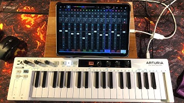 NanoStudio 2 - SynthMaster 1 & 2 - Making Ambient at 130 bpm - Live Demo for the iPad