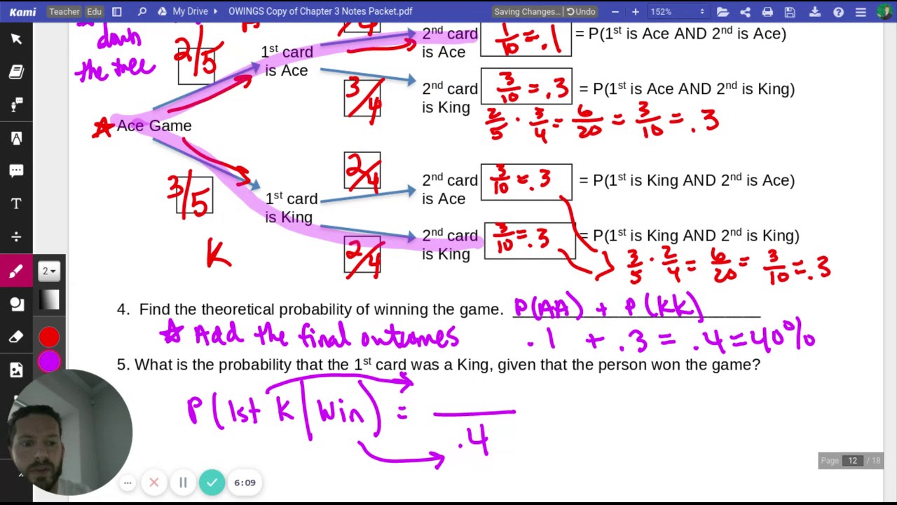 Lesson 3.2 and 3.3 - Tree Diagram and Multiplication Rule - YouTube