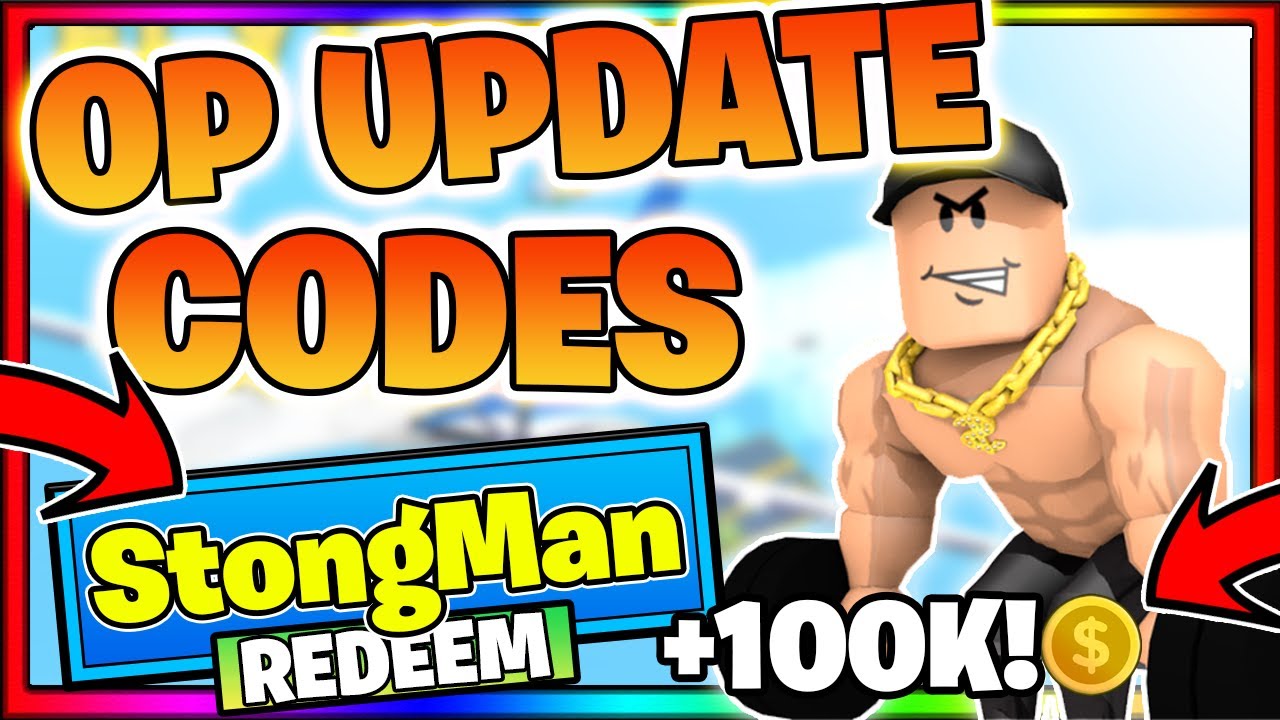 ALL NEW OP UPDATE CODES Roblox Strongman Simulator YouTube