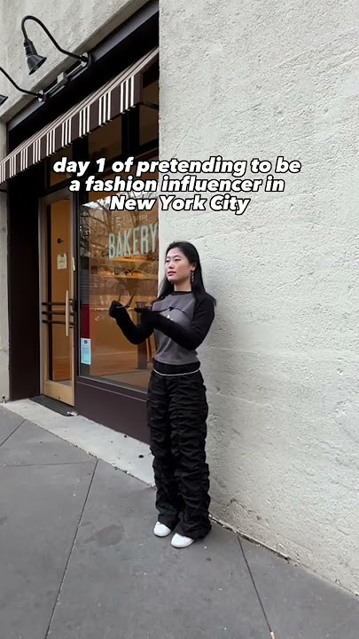 what i’m wearing in nyc day one streetwear street style outfit inspo gorpcore fashion