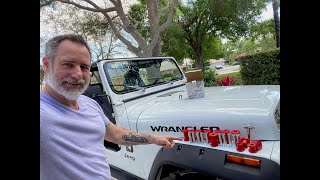 How to Change stuck leaf spring and shackle bushings in a Jeep YJ Wrangler