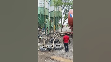 bulkar cement unloading #shortvideo #truck