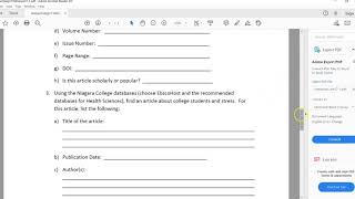 Week 2, Video 8, Assignment Instructions