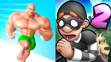 Robbery Bob 2 Vs Muscle Rush Gameplay Eps 9