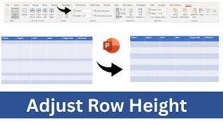 How to Make Table Rows Equal Height in PowerPoint | Quick Pro Tip