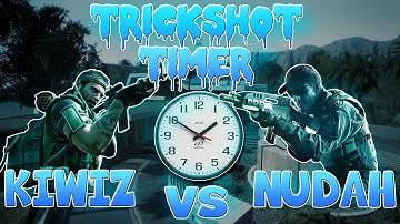 Trickshot Timer! - Red Kiwiz Vs. eRa Nudah (Black Ops 2 1v1 Trickshotting)