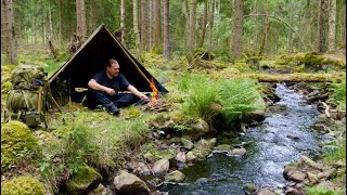 3 Days Camping and Bushcraft  Catch and Cook