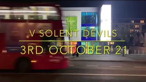 Streatham v Solent Devils  - 3rd October 2021