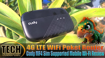 4G LTE WIFI Pocket Router | Portable WiFi Hotspot router | Cudy MF4 Sim Support Wifi Hotspot Router
