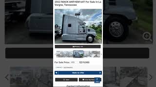 2022 Mack Anthem 64T for sale. #mack #macktrucks #mackanthem #otr#owneroperator #trucking