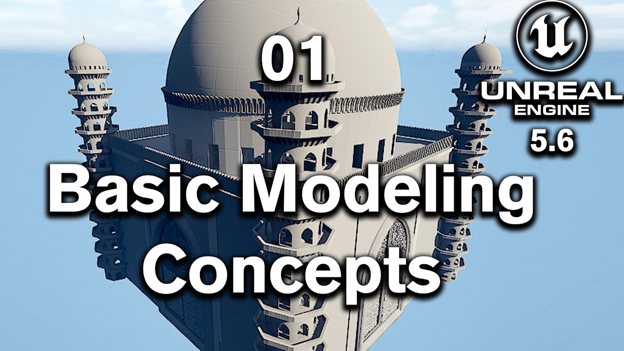 01 Modeling Basics: Triads and Polygroups in Unreal Engine 5 6 - YouTube