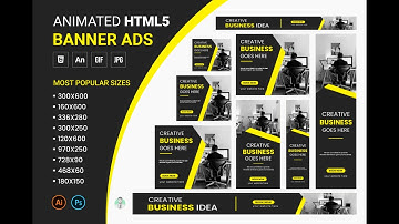 HTML5 Banner ads | Banner ads | Animated banner | Display ads | Google ads #html5 #banner #digitalad