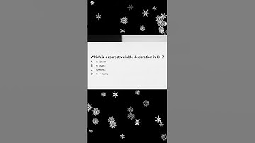 C++ Variable Declaration Quiz Can You Answer This ?