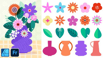 COURSE TRAILER: Vector Illustration Mastercourse: Affinity Designer & Adobe Fresco Botanical Art