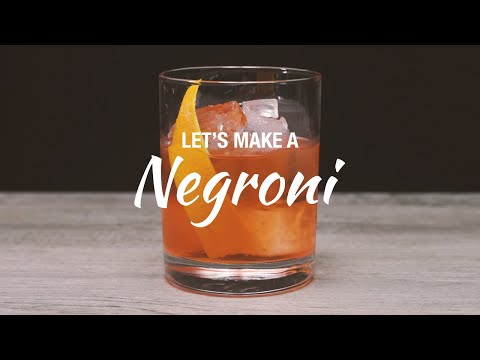 Negroni Cocktail - Drink Recipe