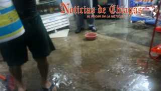 Intensas lluvias causa desbordamientos de dos arroyos en el ejido Viva México