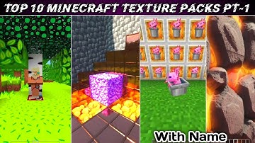 Top 10 Minecraft Texture Pack 2021💥| Most Cursed Texture Packs| Random Burhan
