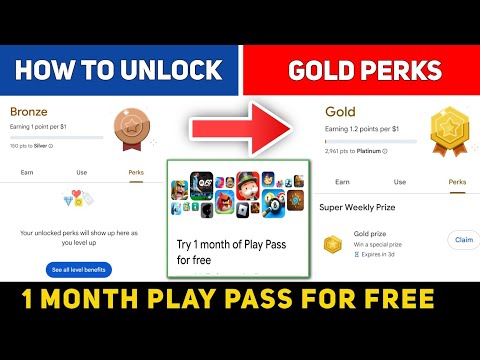 How To Unlock Gold Perks For Free ।। Free 1 Month Play Pass Trail