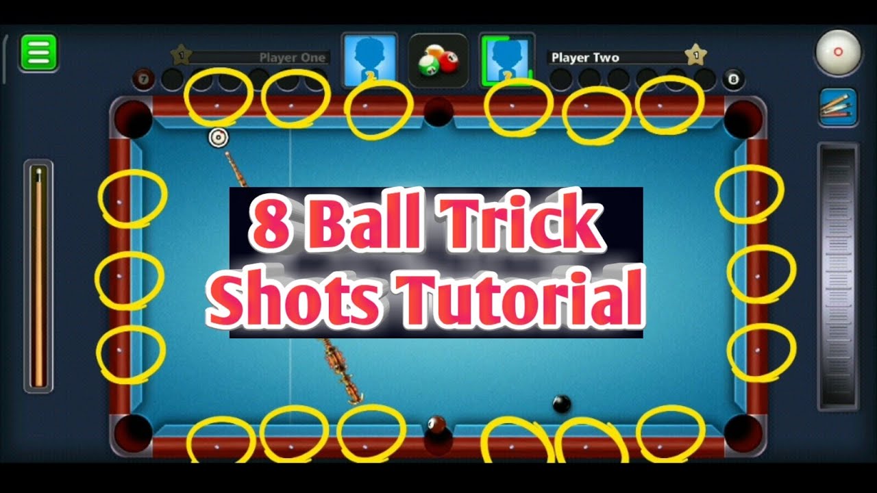 Best Trick Shots Tutorial in 8 Ball Pool | Top Trick Shots Tutorial in ...
