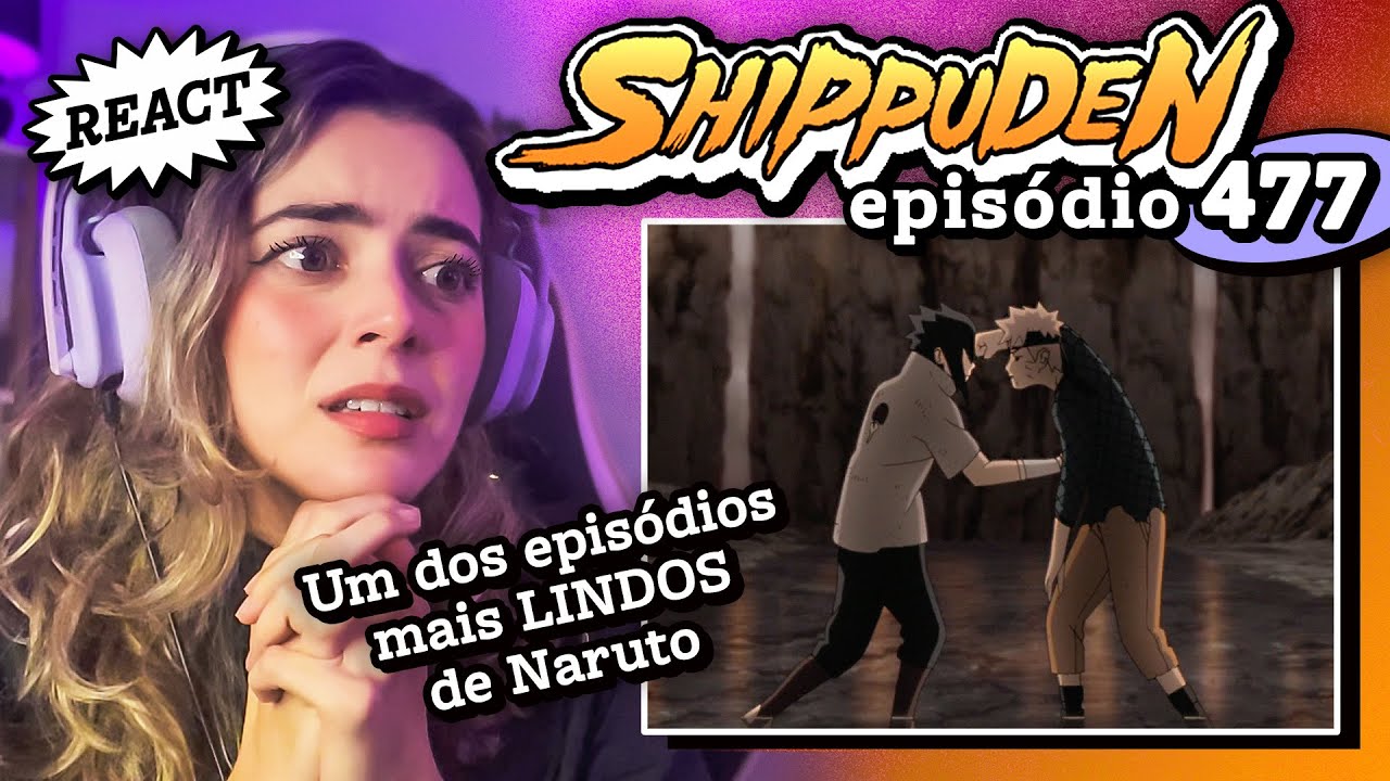 Sasuke vs. Naruto: que luta SOFRIDA, socorro / React Naruto Shippuden 477