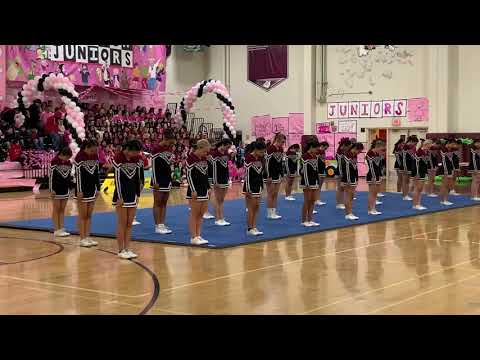 Ann Sobrato high school varsity cheerleaders