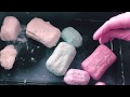 ASMR🧼 mushy Soap and Sponge🧽