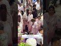 Javed Ali At Asha Bhosle Antim Darshan