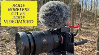 Rode VideoMicro vs. Rode Wireless Go