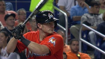 LAD@MIA: Mathis laces an RBI single to left