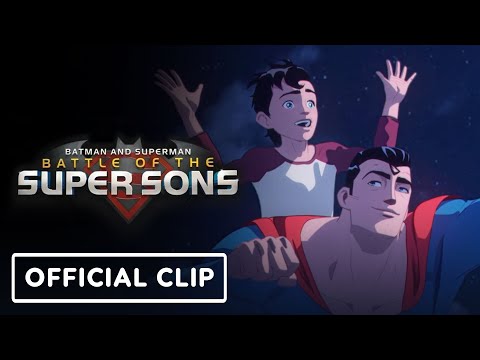 Batman and Superman: Battle of the Super Sons - Exclusive Clip (2022) Jack Dylan