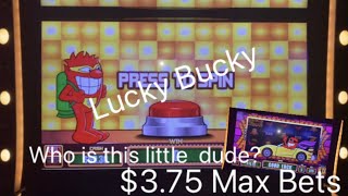 Max bets & ready to spin with Lucky Bucky at Naskila Gaming by Super Grand Slots screenshot 5